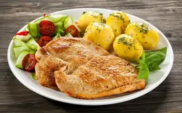 Картофель и Шницель
