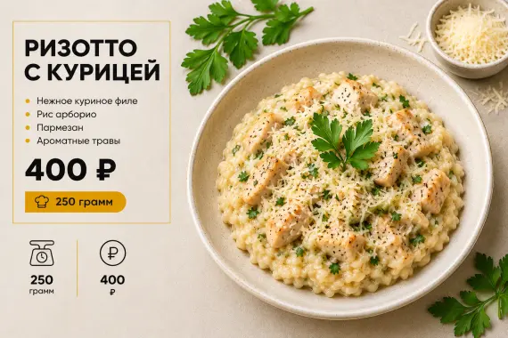 Ризотто с курицей